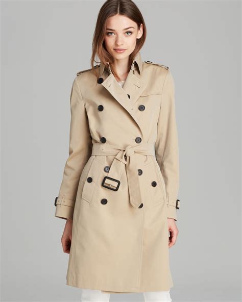 burberry womens trench coats short sleeve|burberry kensington trench coat women's.